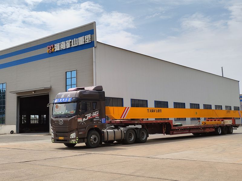 電動(dòng)單梁起重機(jī) HD5t—22.5m 制作完成，發(fā)往江西南昌交付客戶使用。